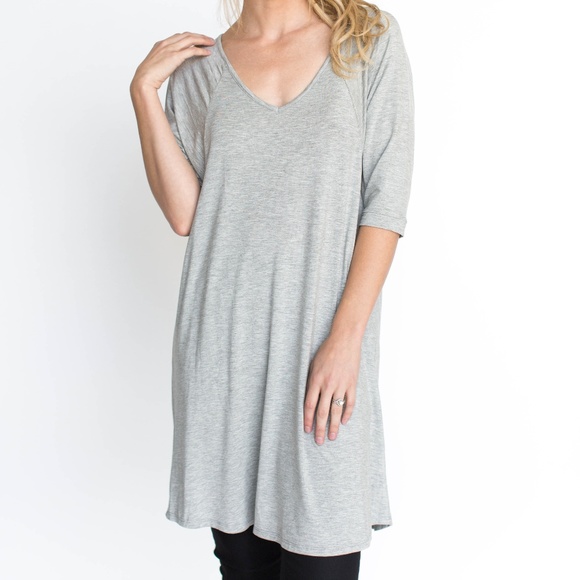 Love Tunic Heather Grey - Picture 2 of 4